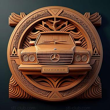 3D мадэль Mercedes Benz R129 (STL)